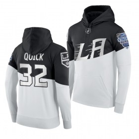 Män Los Angeles Kings Jonathan Quick 32 2020 Stadium Series Hooded Sweatshirt